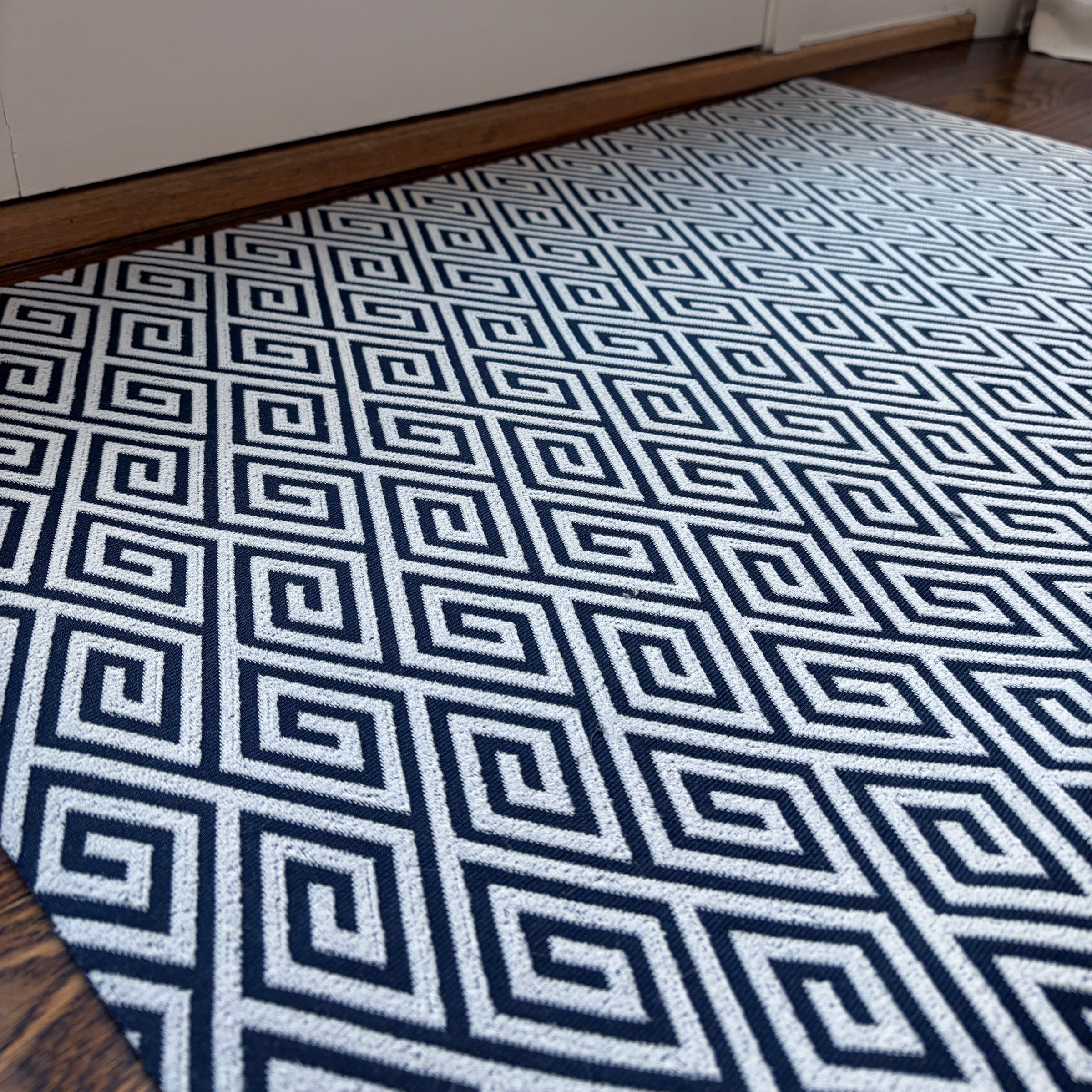 The Insider - Maze II (Navy) / Doormat
