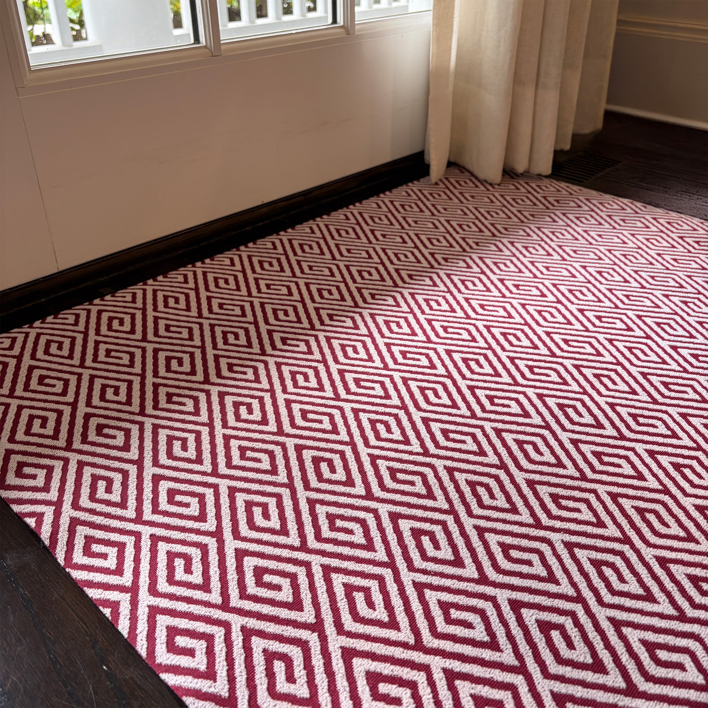 The Insider - Maze II (Red) / Doormat