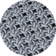 Close-up of a textured pattern with interwoven lines.