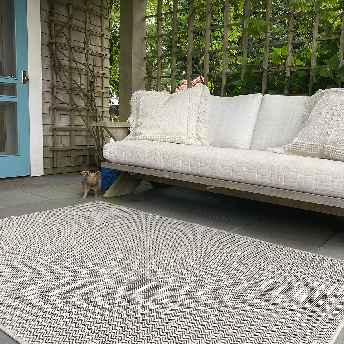 The Innerweave - Chevron (Stone) / Area Mat